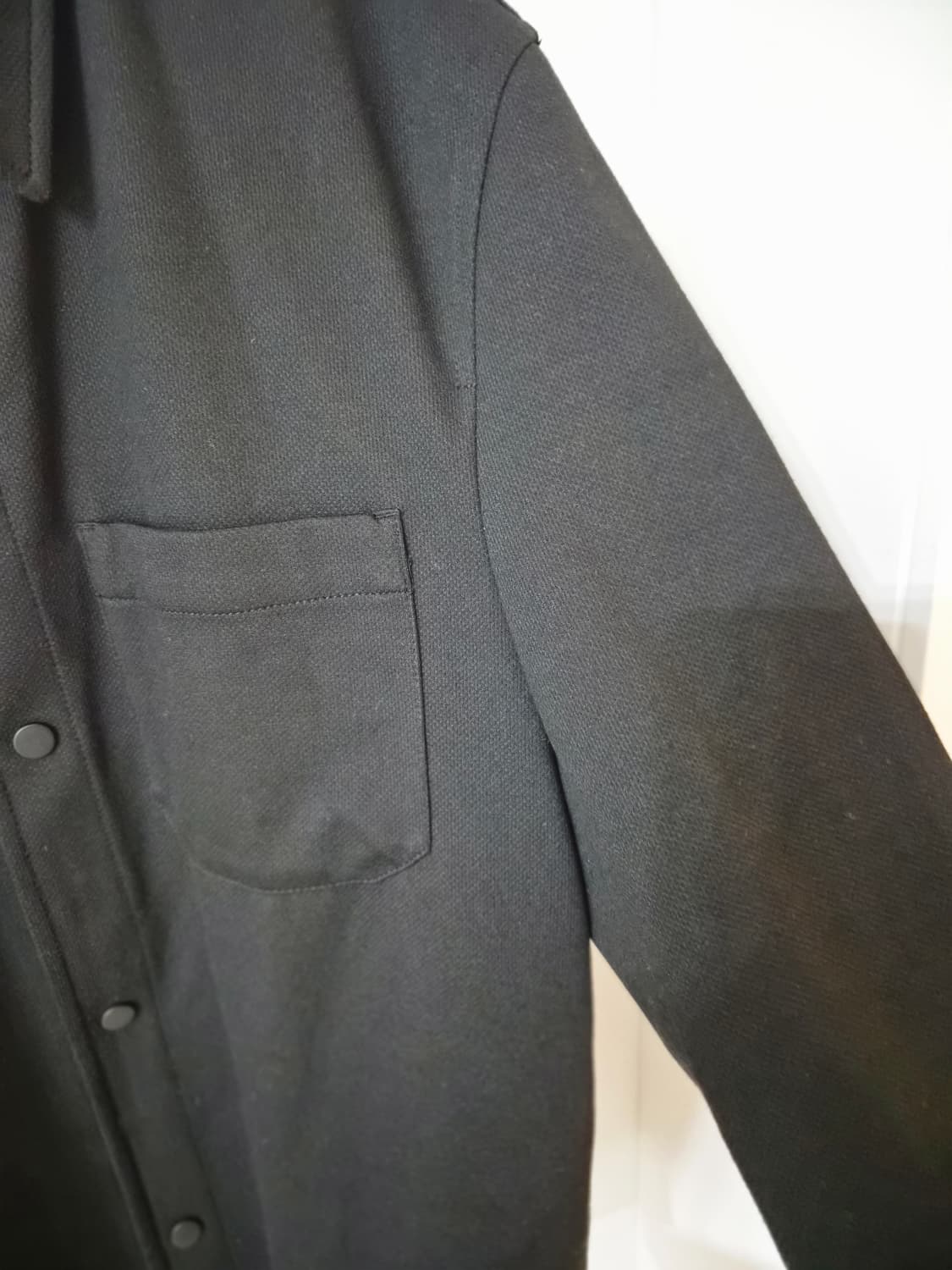 자라 블랙셔츠 M 상품이미지3