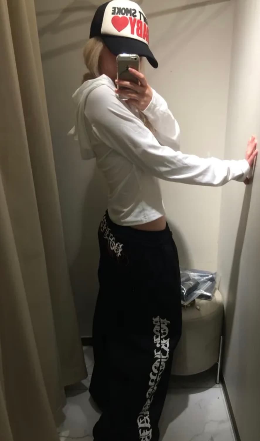 레터링 바지 상품이미지1