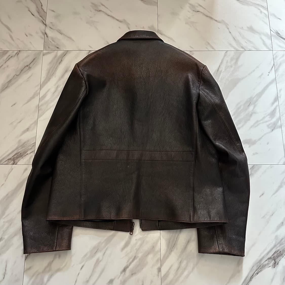 [52] 프라다 브러시드 레더자켓 상품이미지2