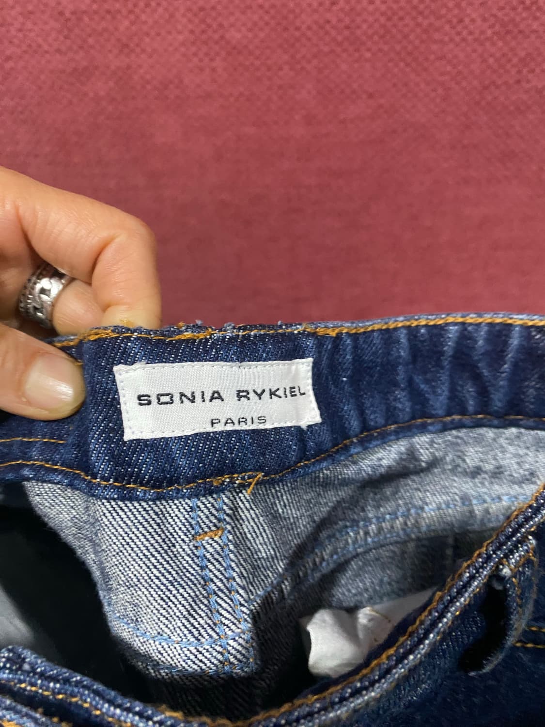 소니아 리키엘 데님 롱 스커트 34 상품이미지8