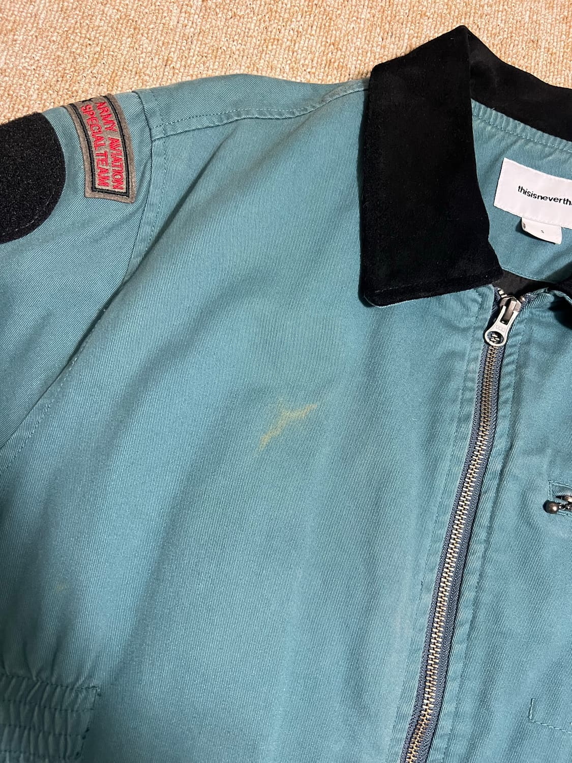 디스이즈네버댓 work jacket forest 상품이미지4