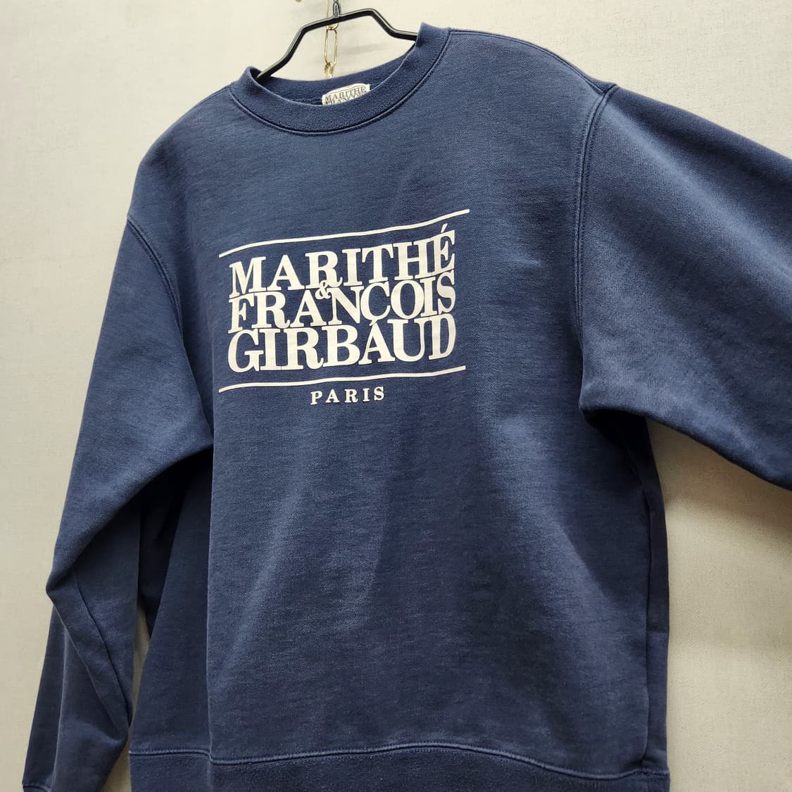 마리떼 빅로고/와펜 맨투맨 S(L) 상품이미지3