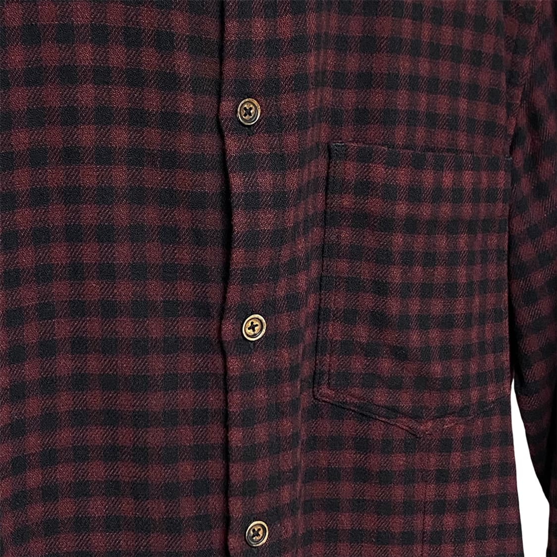 디젤 블랙 골드 라벨 그라데이션 체크 셔츠 상품이미지4