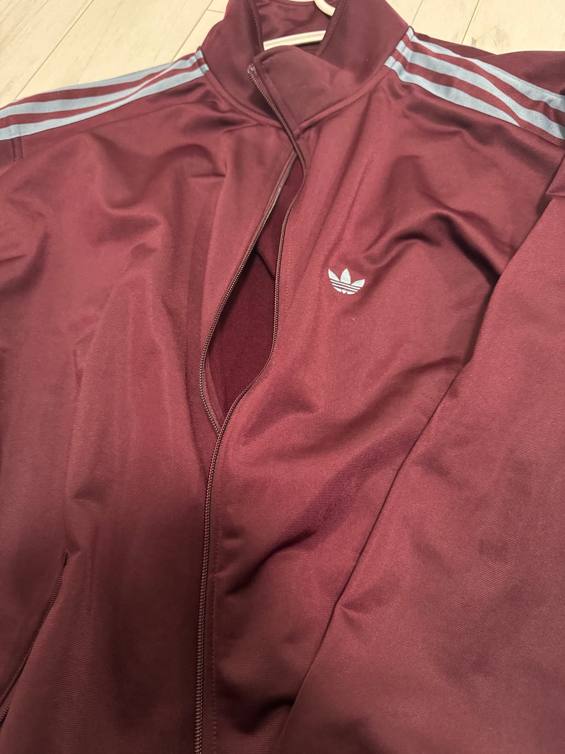 아디다스 오리지널스 베켄바우어 트랙 자켓 마룬 M 상품이미지1