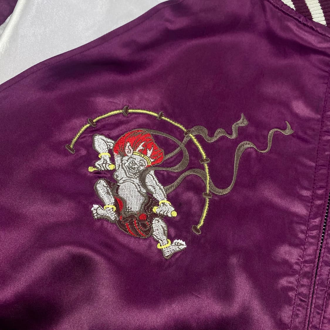 코쿄 JPN 빈티지 풍신 풀 자수 스카잔 자켓 (110) 상품이미지4