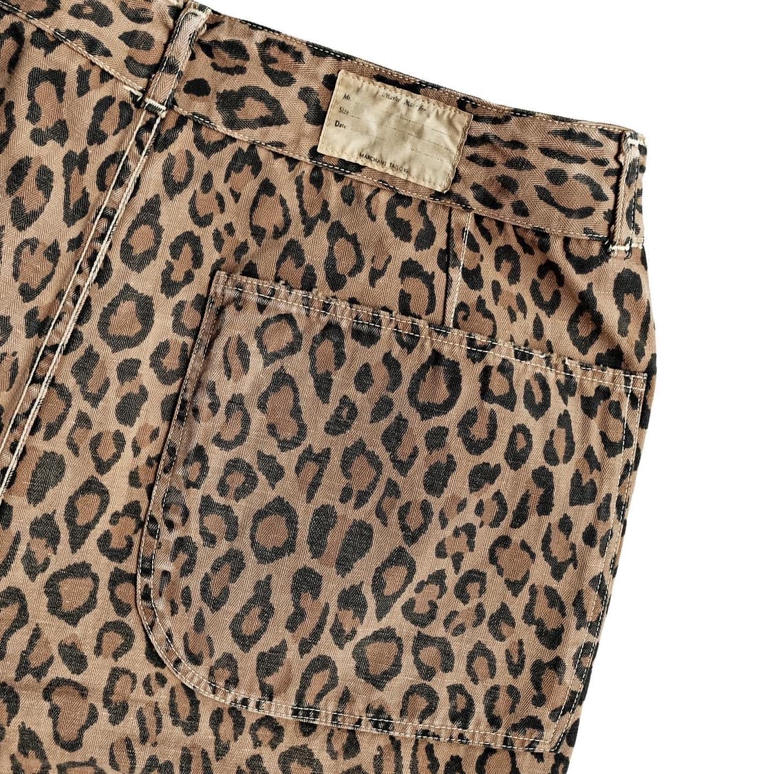 캐피탈 리버시블 카모 레오파드 숏츠 반바지 4사이즈 상품이미지9