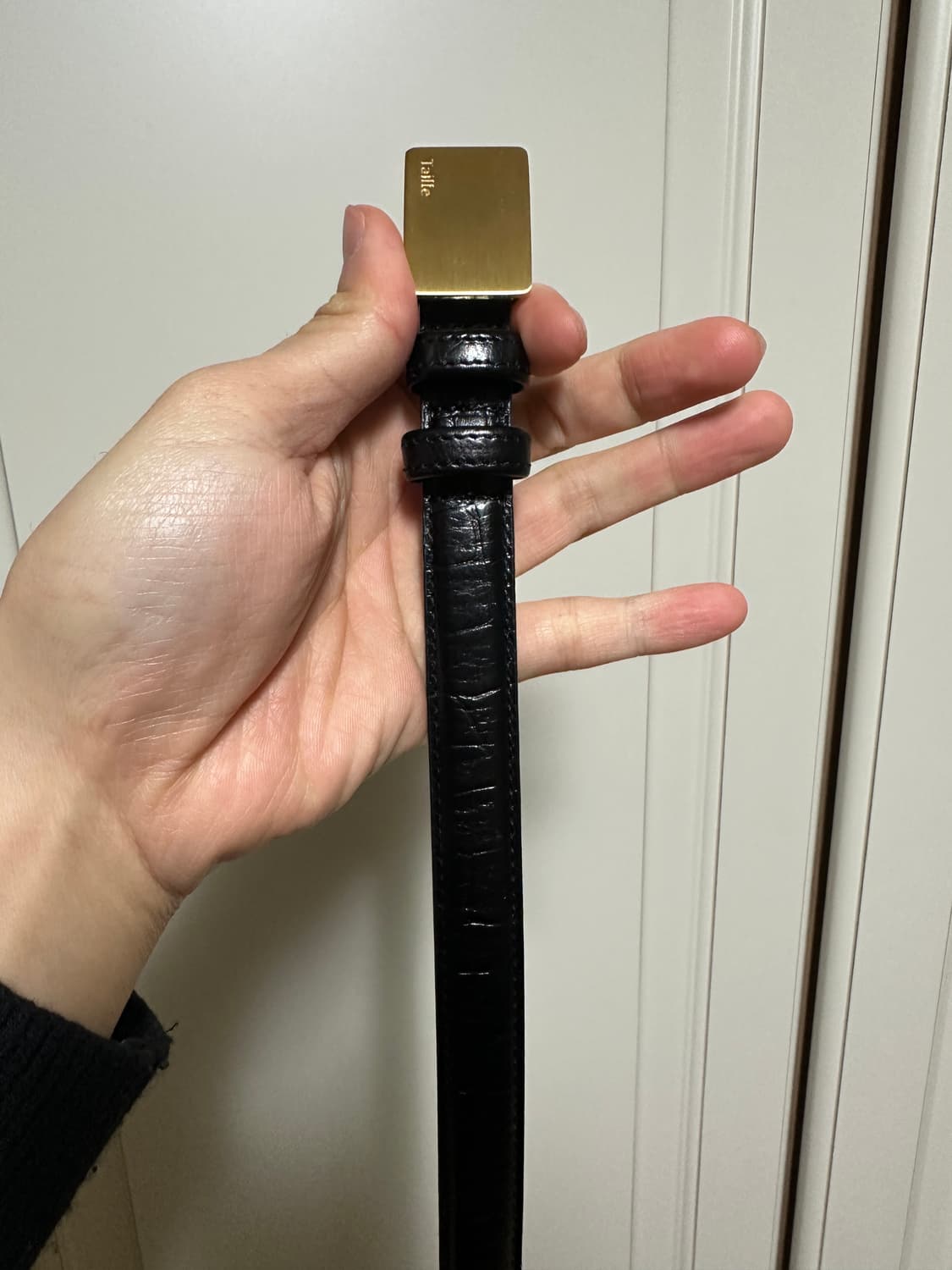 타일레 벨트 골드 큰사이즈 상품이미지2