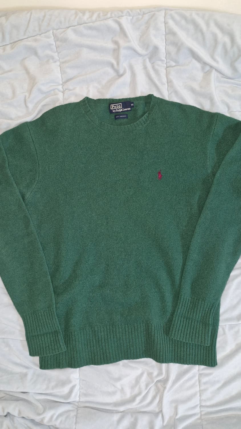 90s 빈티지 폴로 니트 상품이미지1