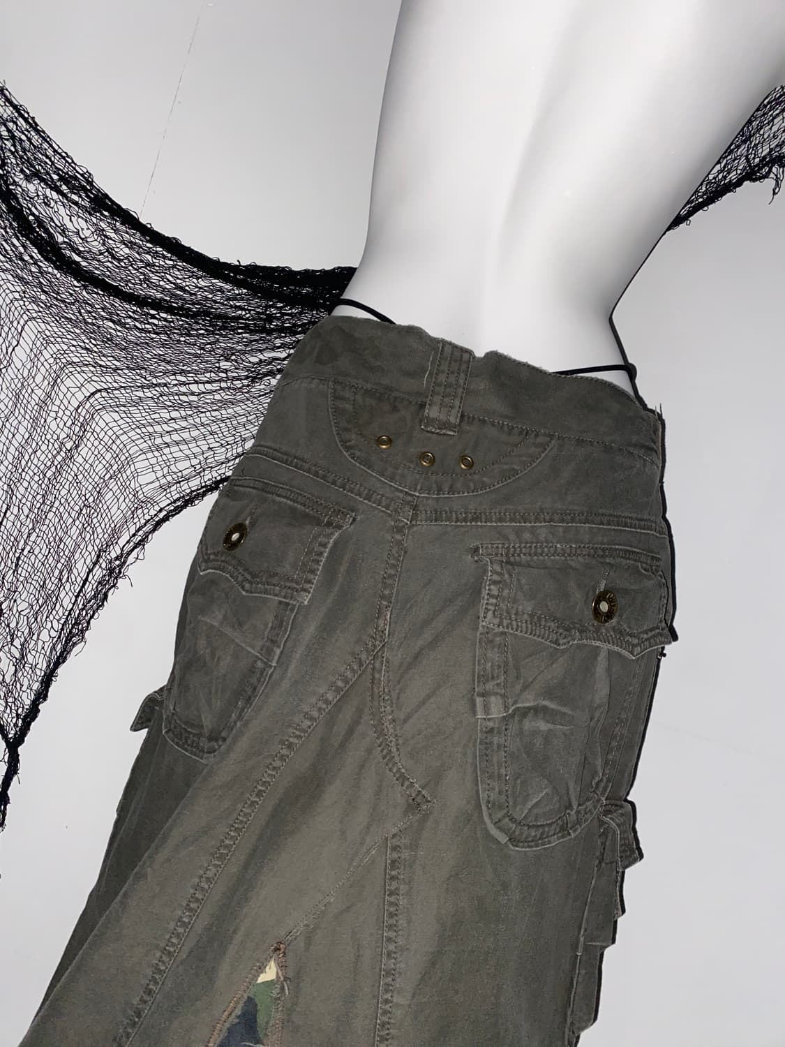 ꒰ঌ 체로키 카모플라쥬 카고 스커트 ໒꒱ 상품이미지7