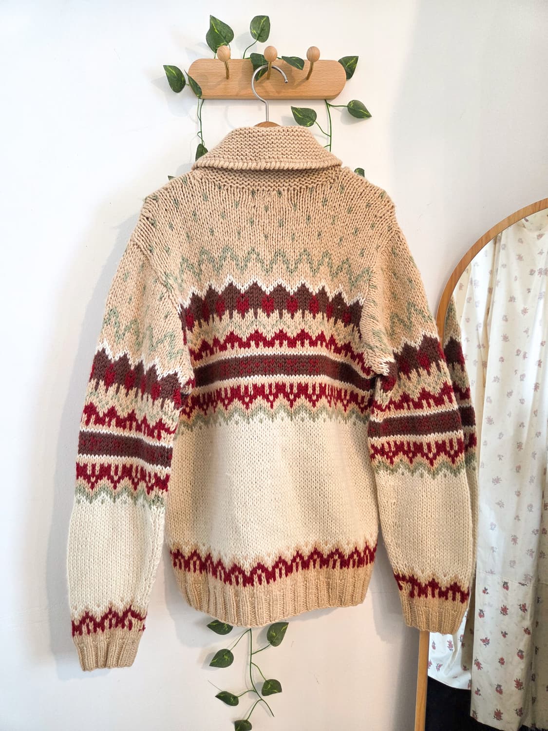 패턴 집업 가디건 상품이미지4