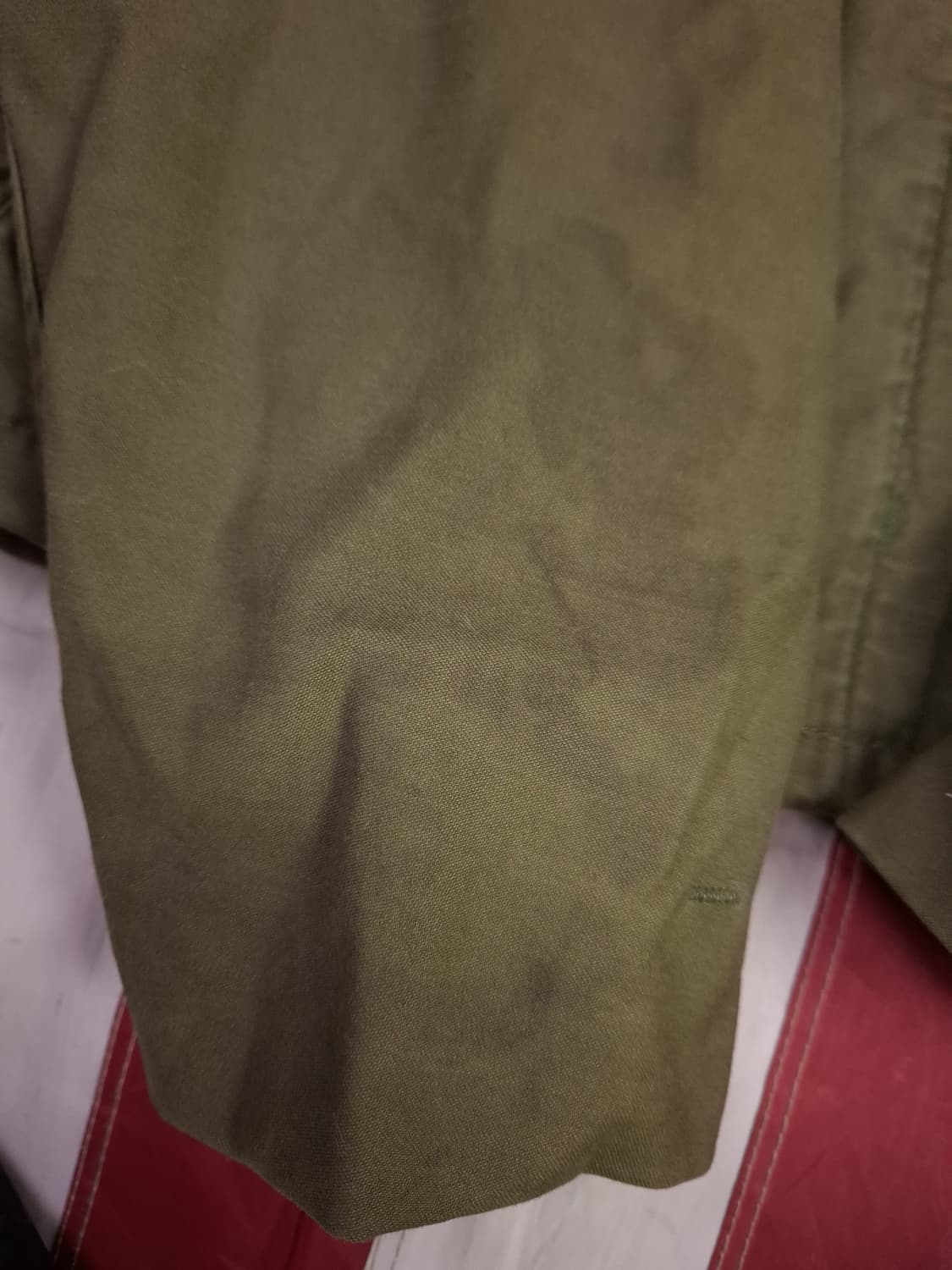 오리지날 80's 미해군 A-2 덱자켓 상품이미지4