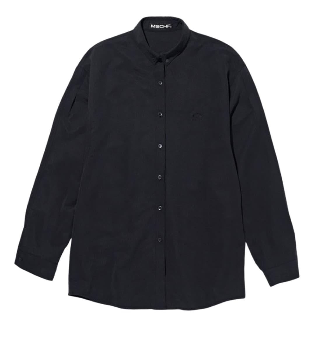 미스치프 텐셀 돌먼 셔츠 블랙 상품이미지1