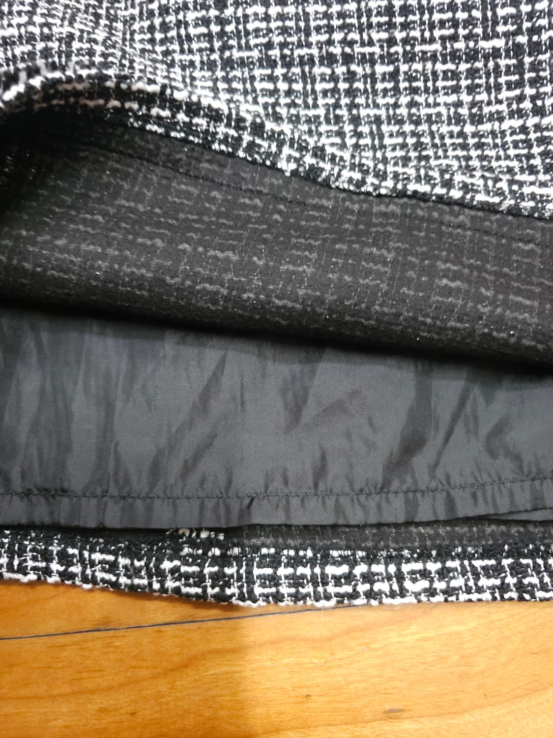 새상품)나인 아뜰리에 트위드 미니원피스 상품이미지7