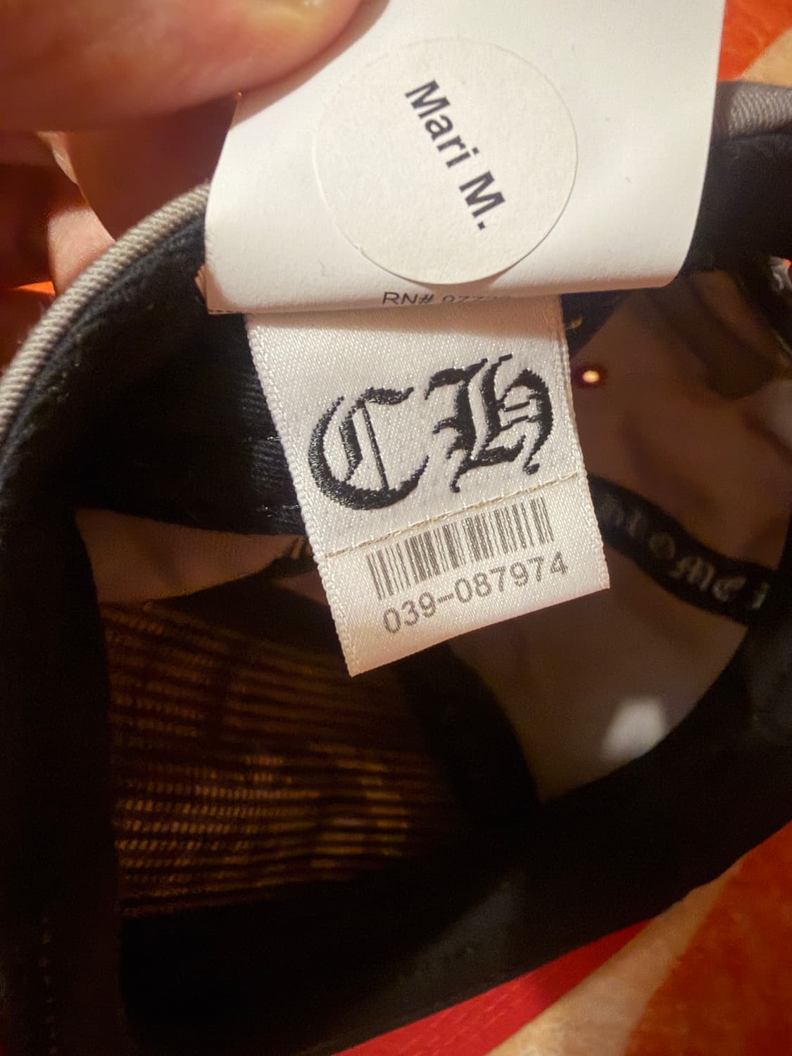 크롬하츠 가스스테이션 캡 그레이 상품이미지5