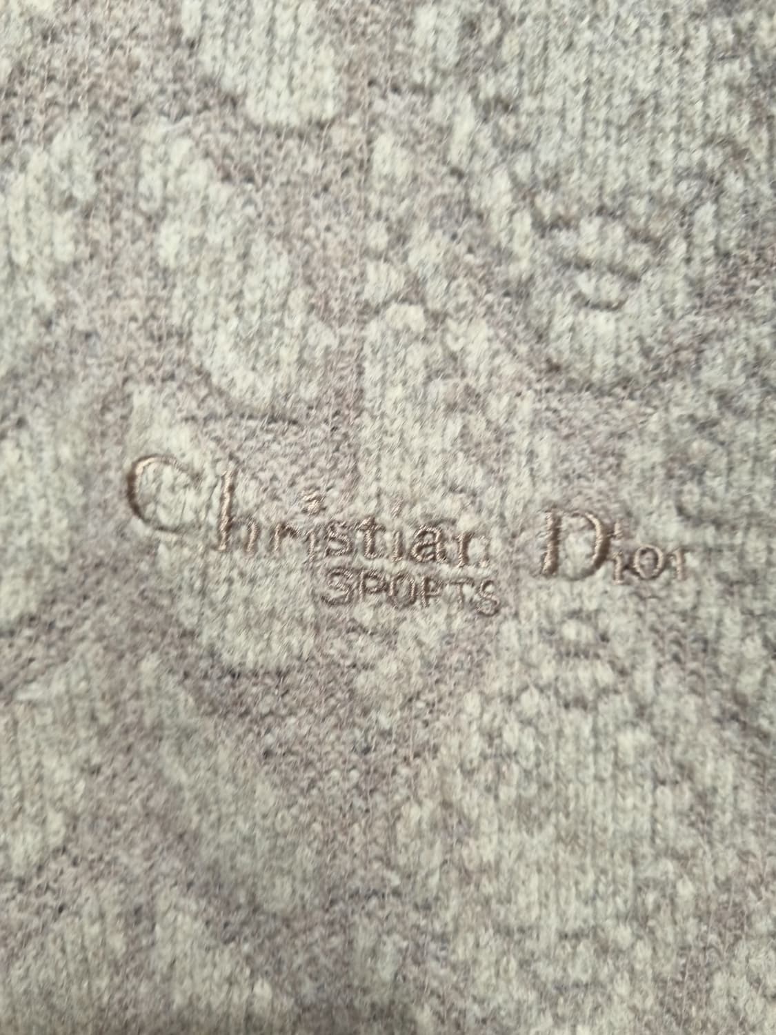 디올 남성 아이보리 패턴 니트 상품이미지3