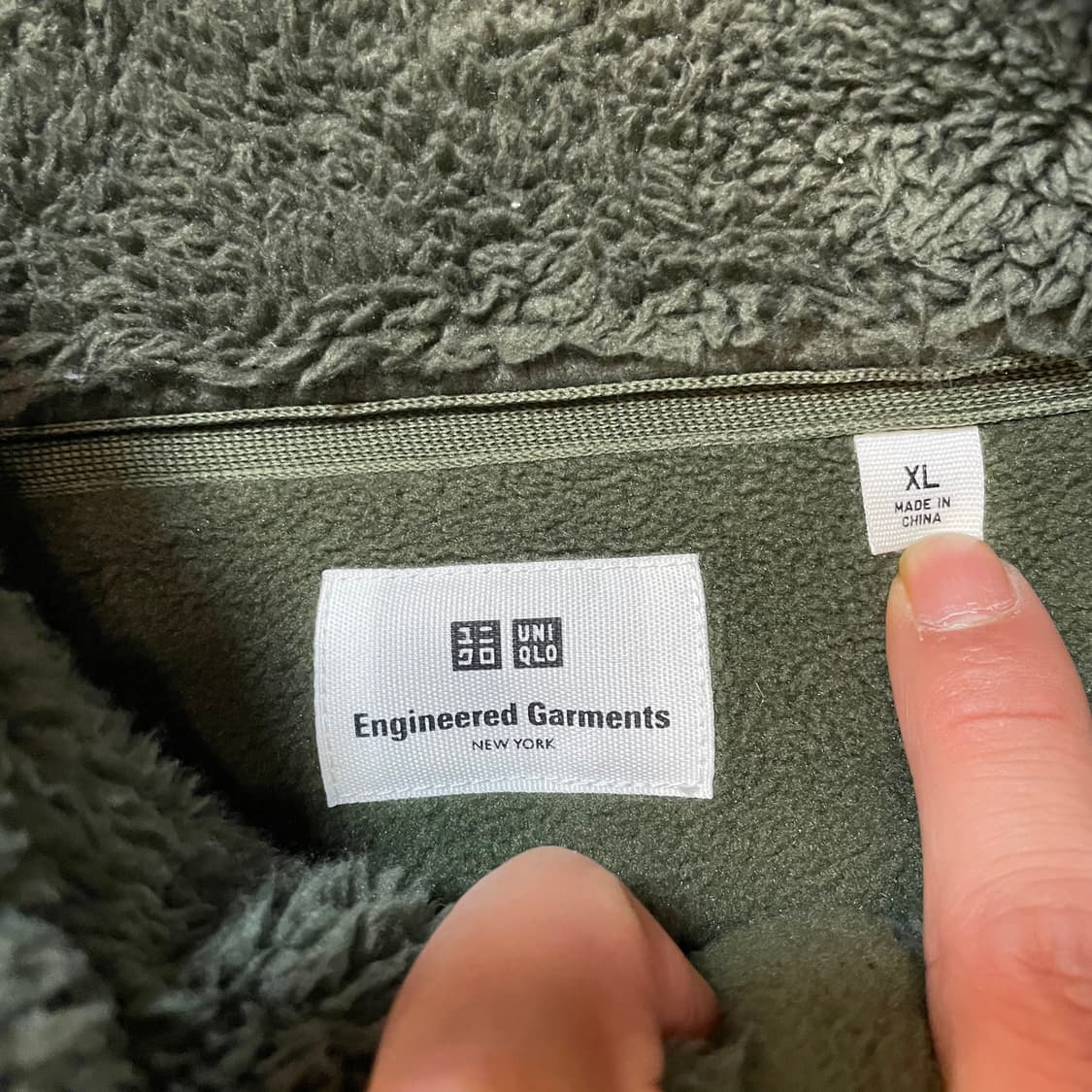 유니클로x엔지니어드가먼츠 플리스 상품이미지3