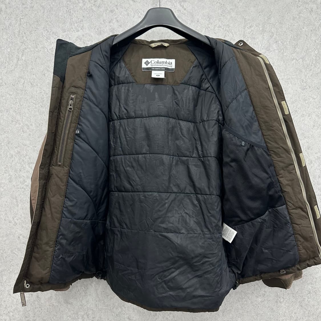 95 컬럼비아 남자 바람막이 웰론 패딩 상품이미지3
