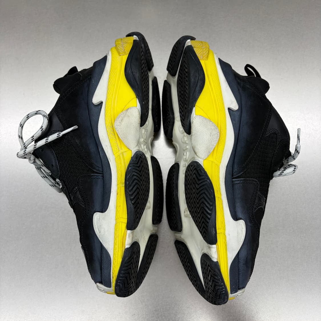 발렌시아가 트리플 S 블랙 옐로우 화이트 상품이미지2