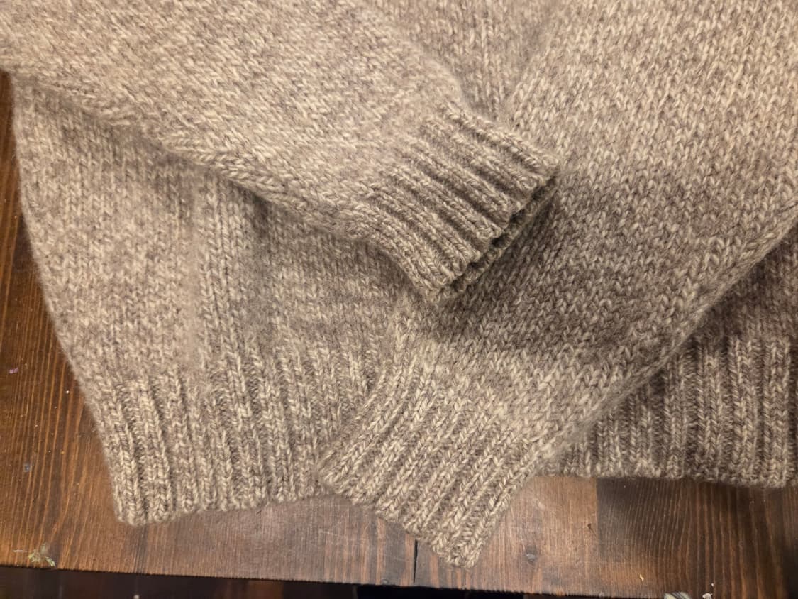 Seahope 헨리넥 램스울니트 상품이미지5