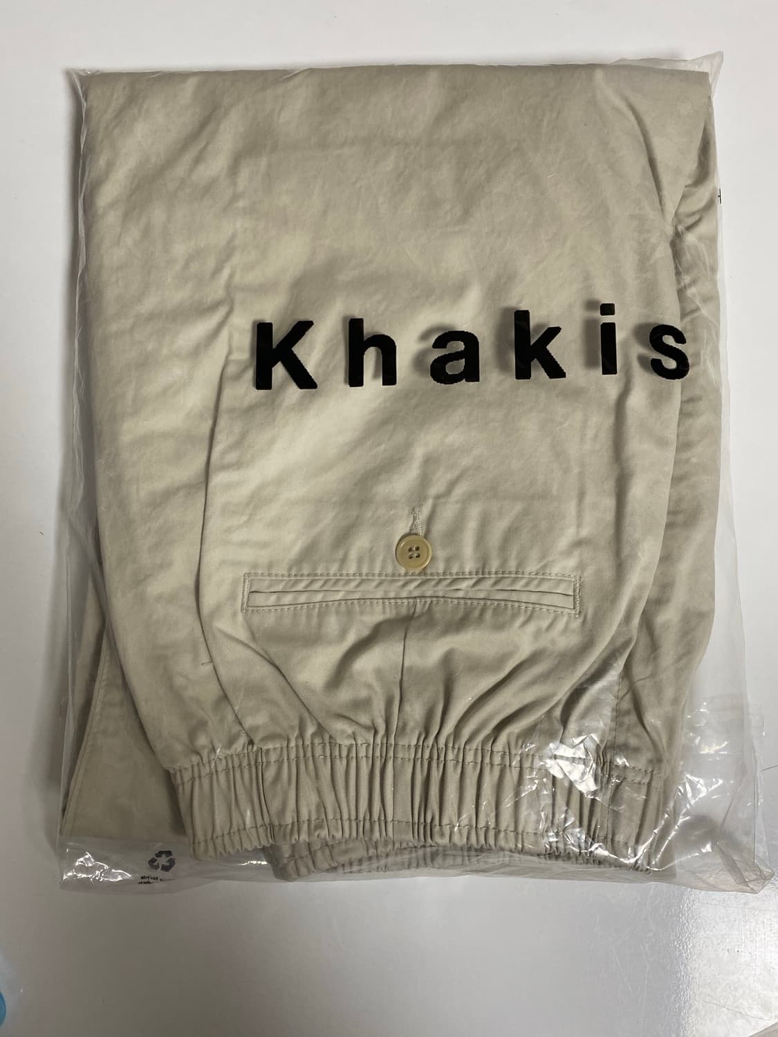 카키스 워시드 밴드 팬츠 2사이즈 상품이미지2