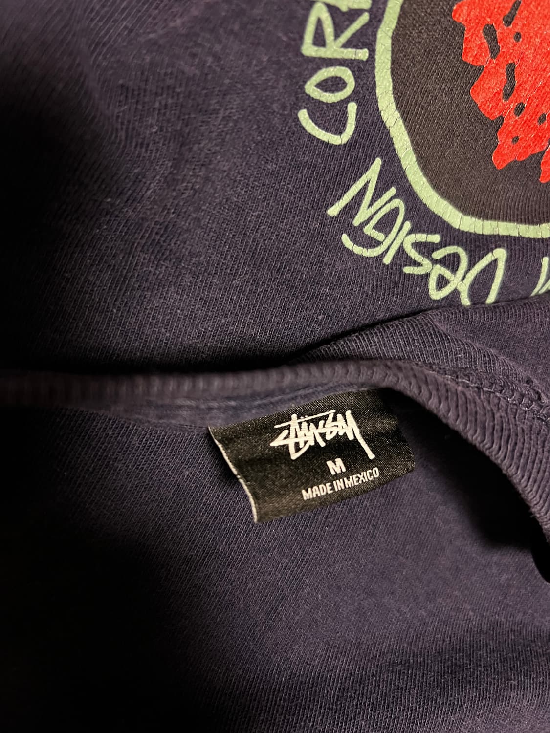 스투시 체스티 롱슬리브 빈티지 M 상품이미지3