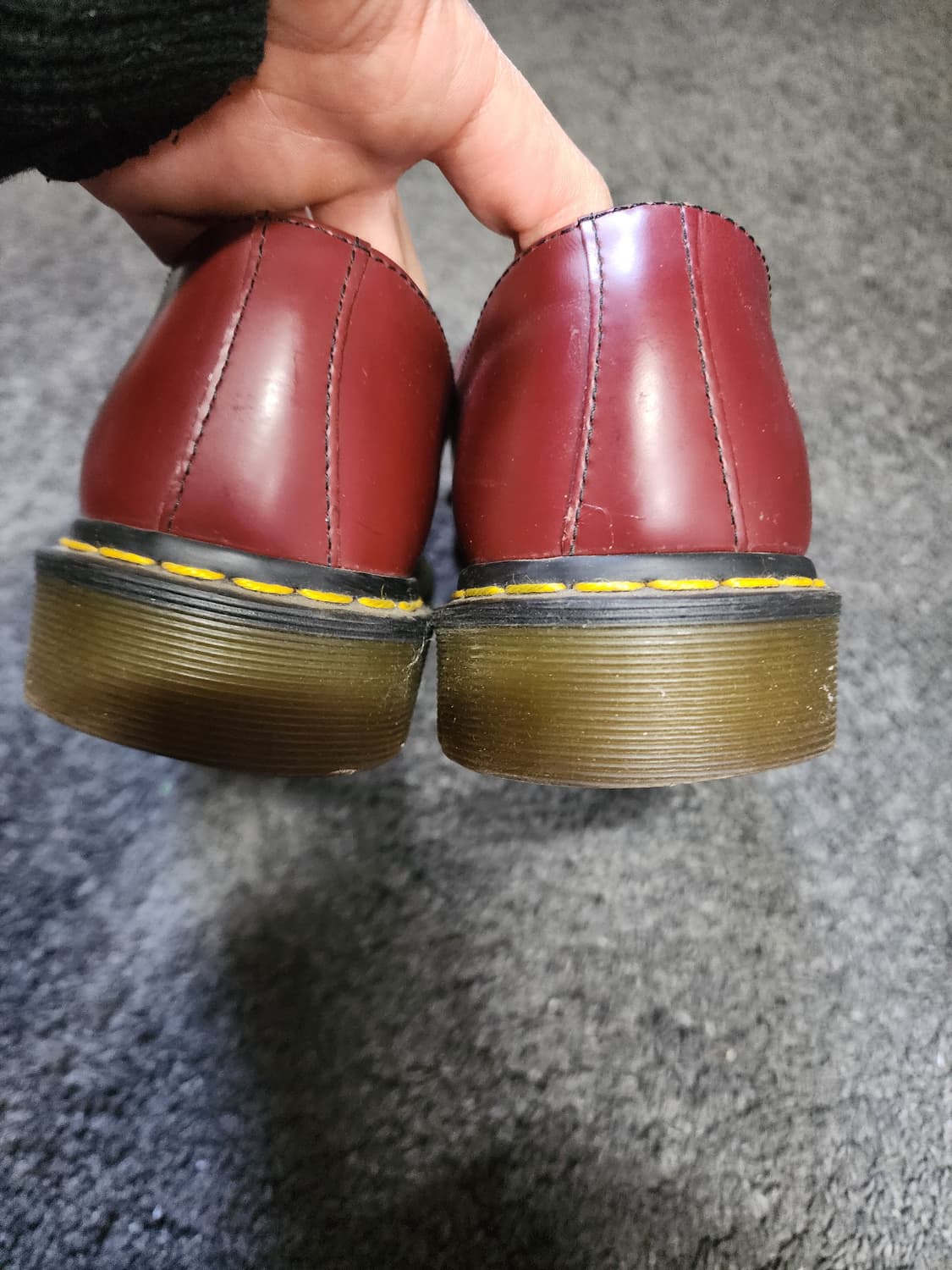 닥터마틴 1461 버건디 EU42 270 상품이미지8