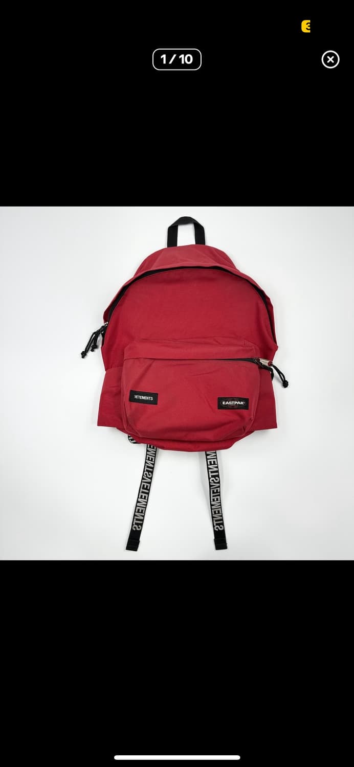 베트멍 x 이스트팩 2way 백팩 레드 상품이미지6