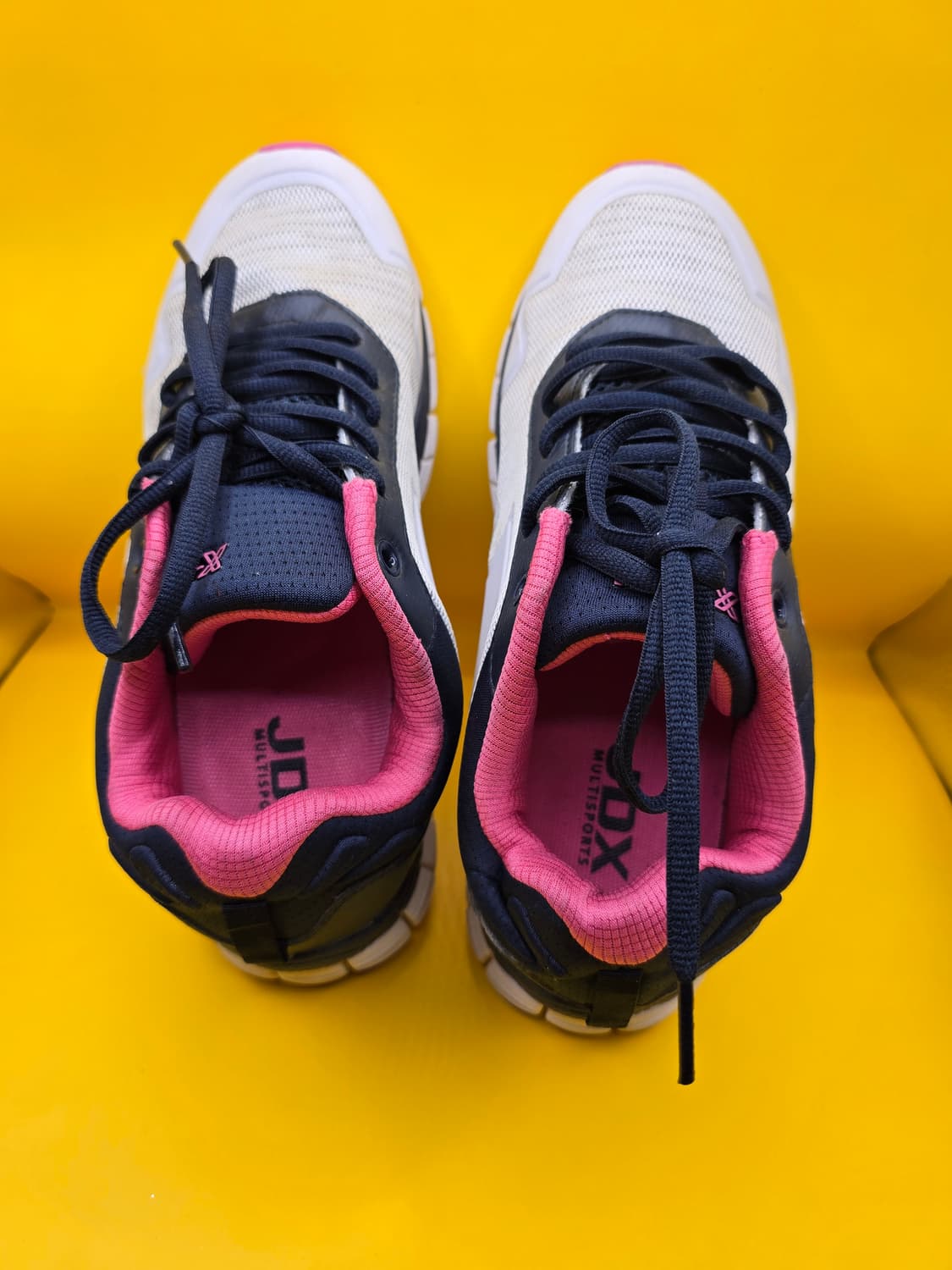 JDX X-RUN 흰색/네이비 여성테니스화  러닝화240 상품이미지3