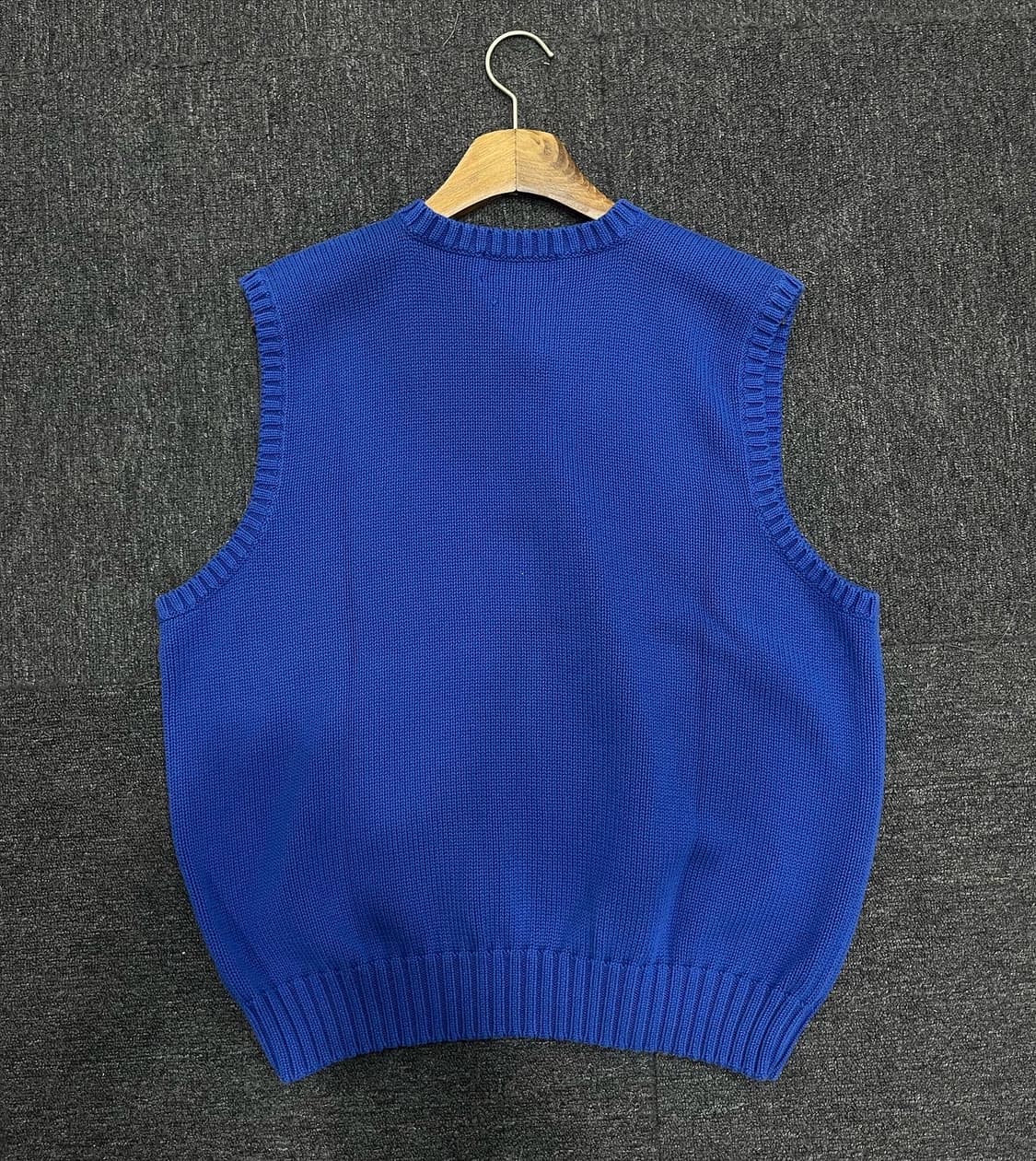 폴로 니트 조끼 상품이미지2