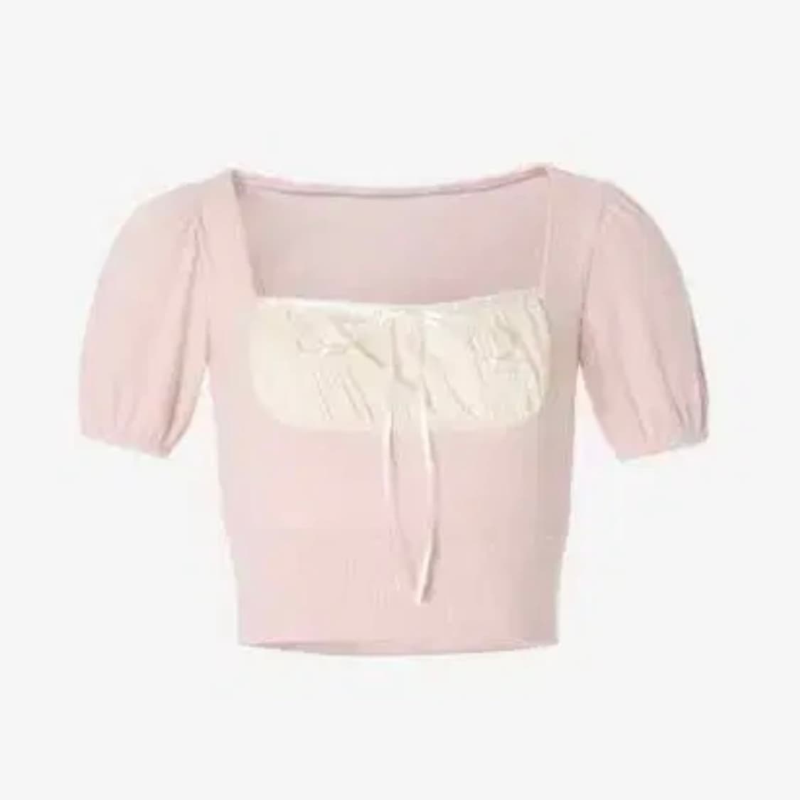 낫유어로즈 daisy top 데이지탑 핑크 상품이미지1