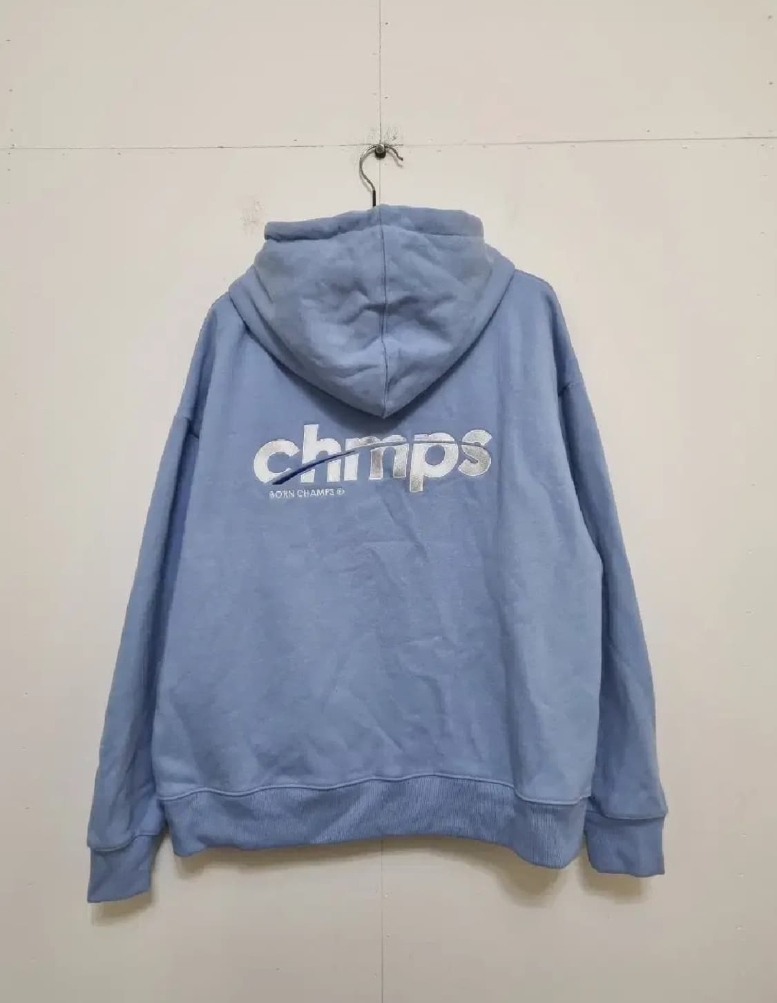 본챔스 양기모안감 로고 오버핏 후드티/남여공용 S 상품이미지4