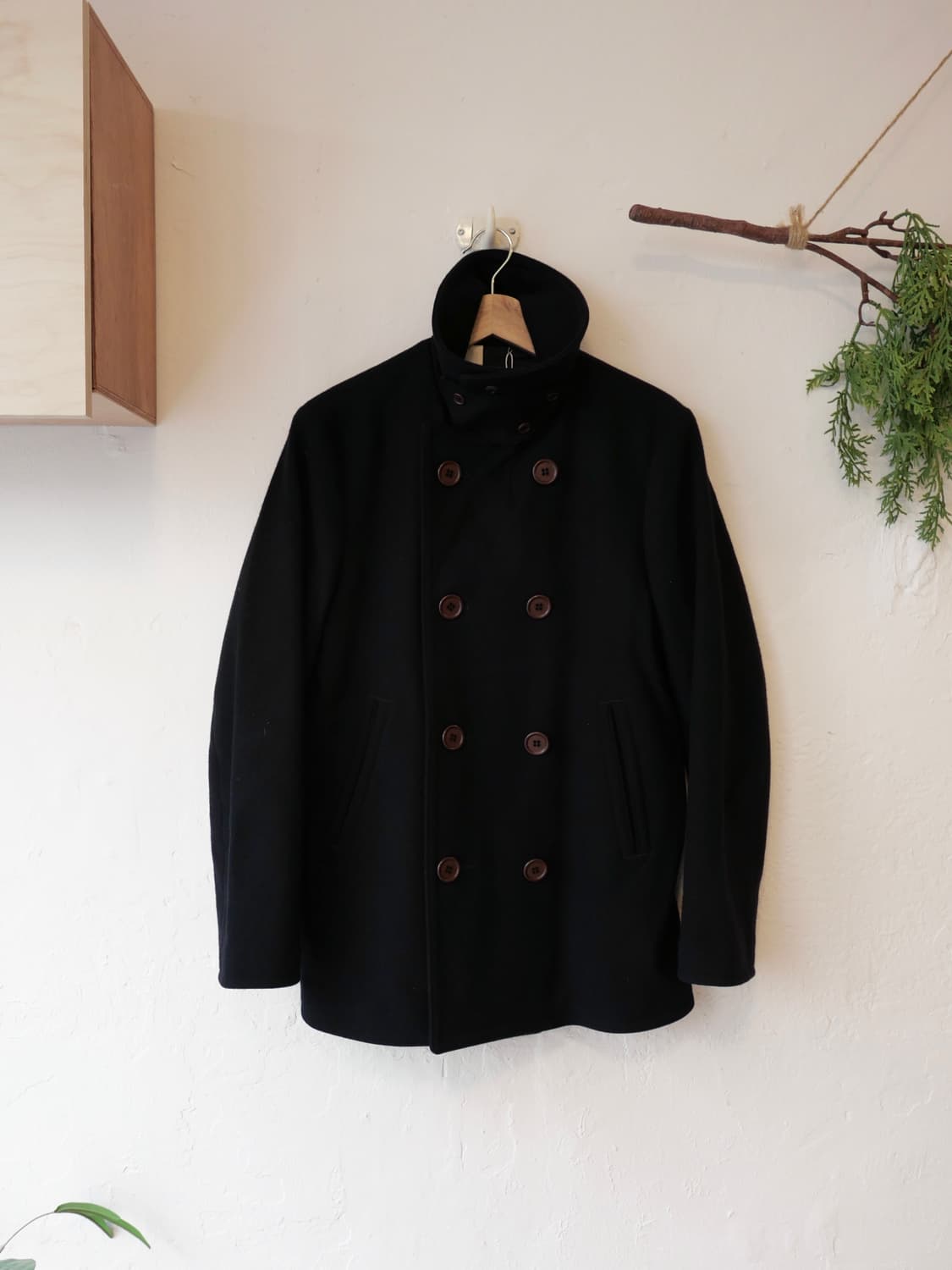 엔 할리우드 캐시미어 블렌드 피코트 상품이미지1