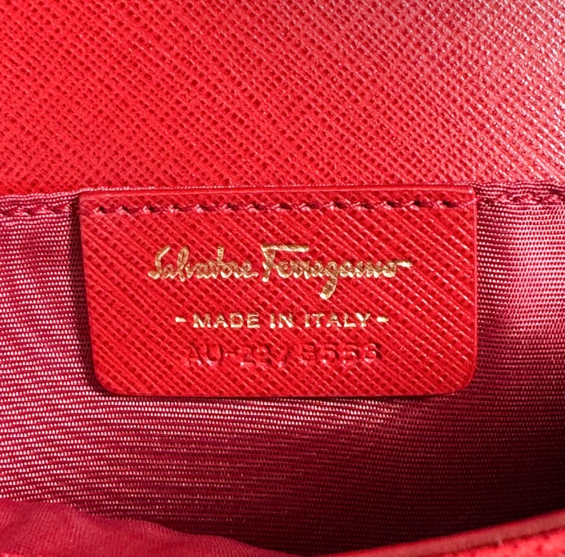 페레가모 여성 지니 바라 보우 체인 숄더 크로스백 레드 22 B558 상품이미지8