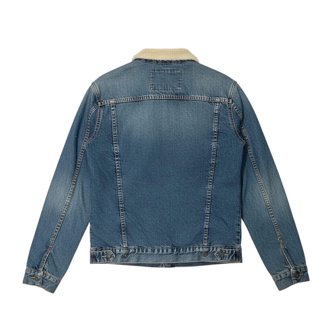 자라 맨 데님 쉐르파 자켓  상품이미지2