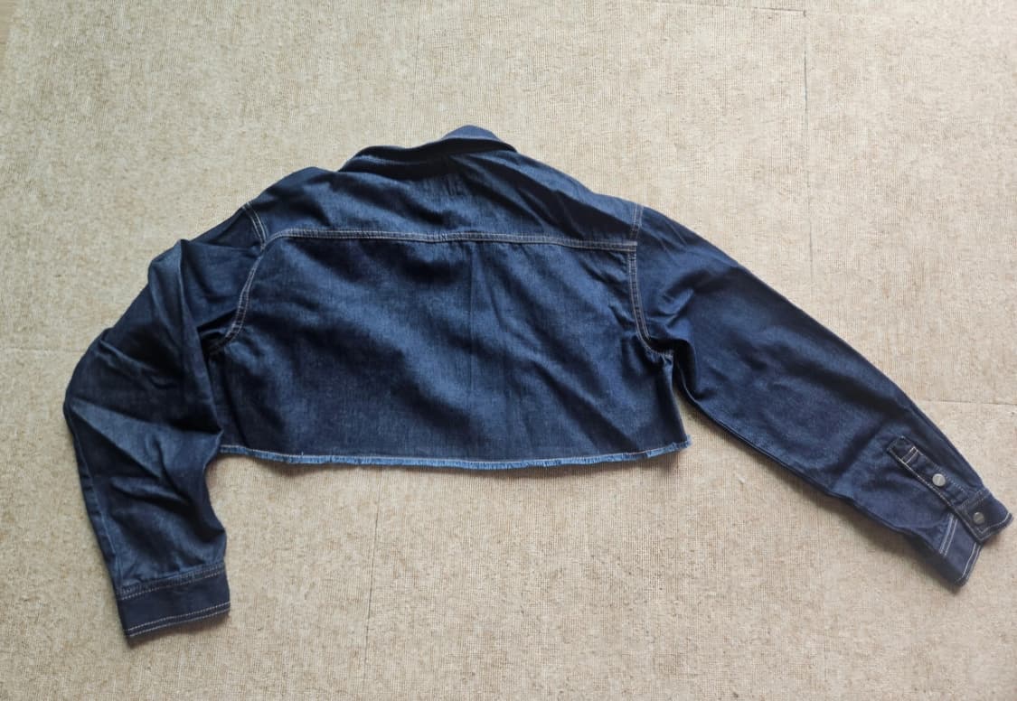 토잉크 크롭 데님자켓 상품이미지4