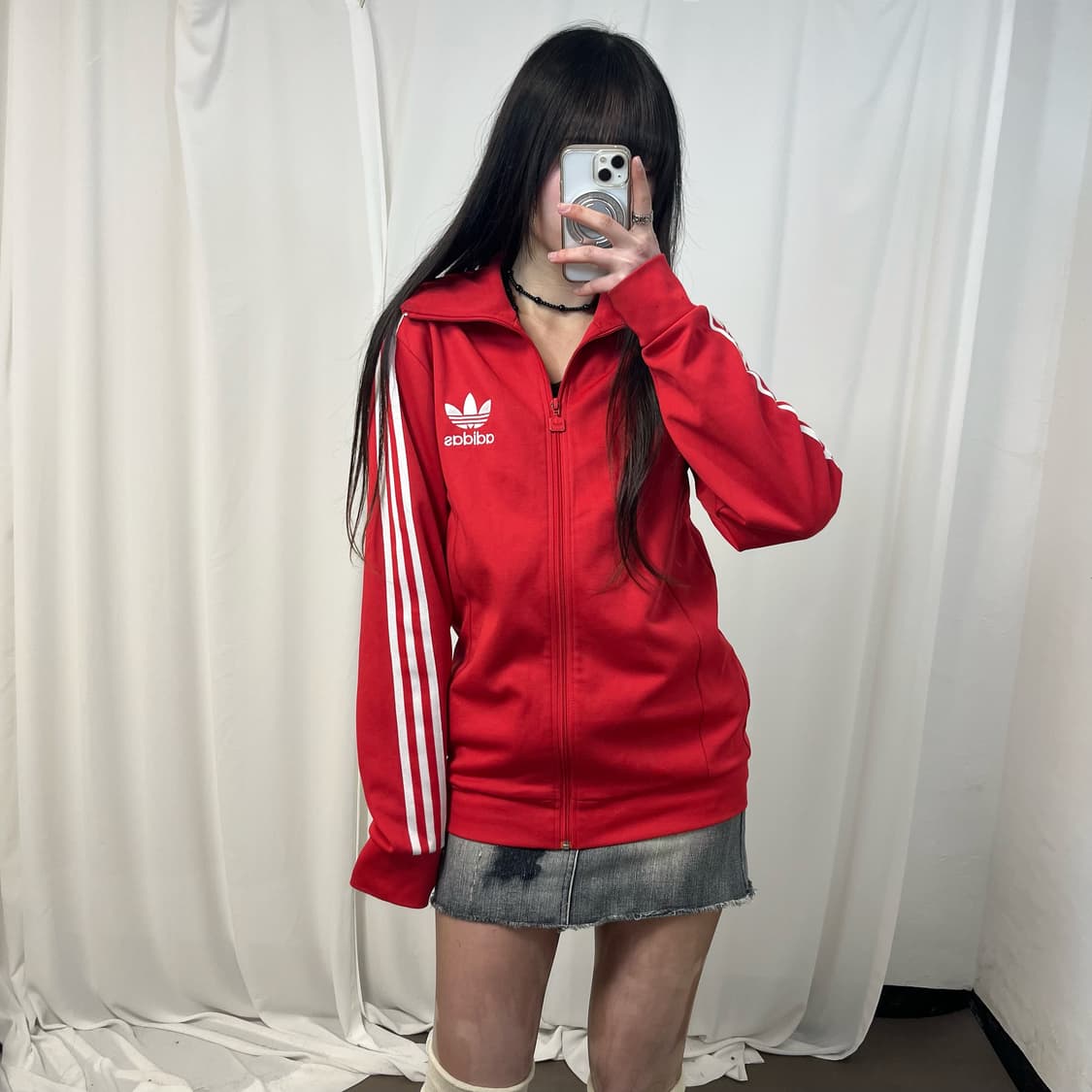 Adidas Red Europa Track Jacket 상품이미지1