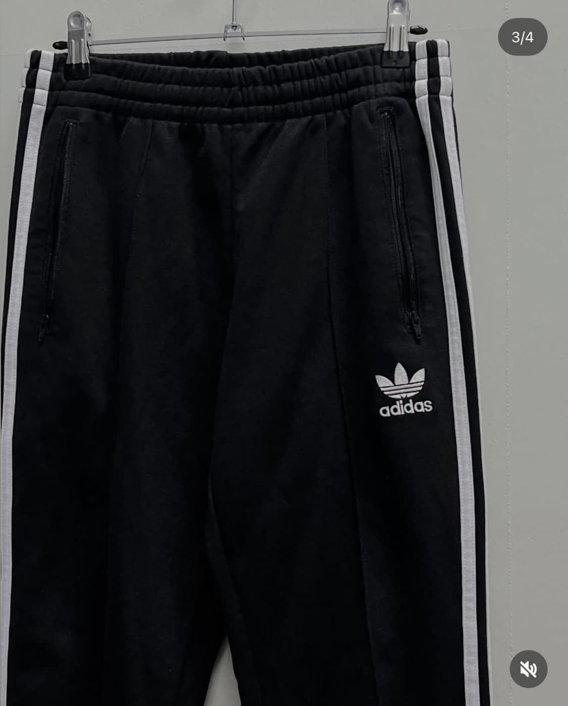 아디다스 유로파 트랙 팬츠 블랙 상품이미지3