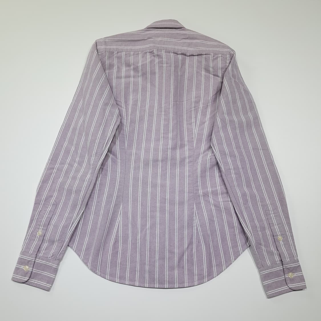 CK123 M 폴로 슬림핏 퍼플 스트라이프 셔츠 남방 상품이미지6