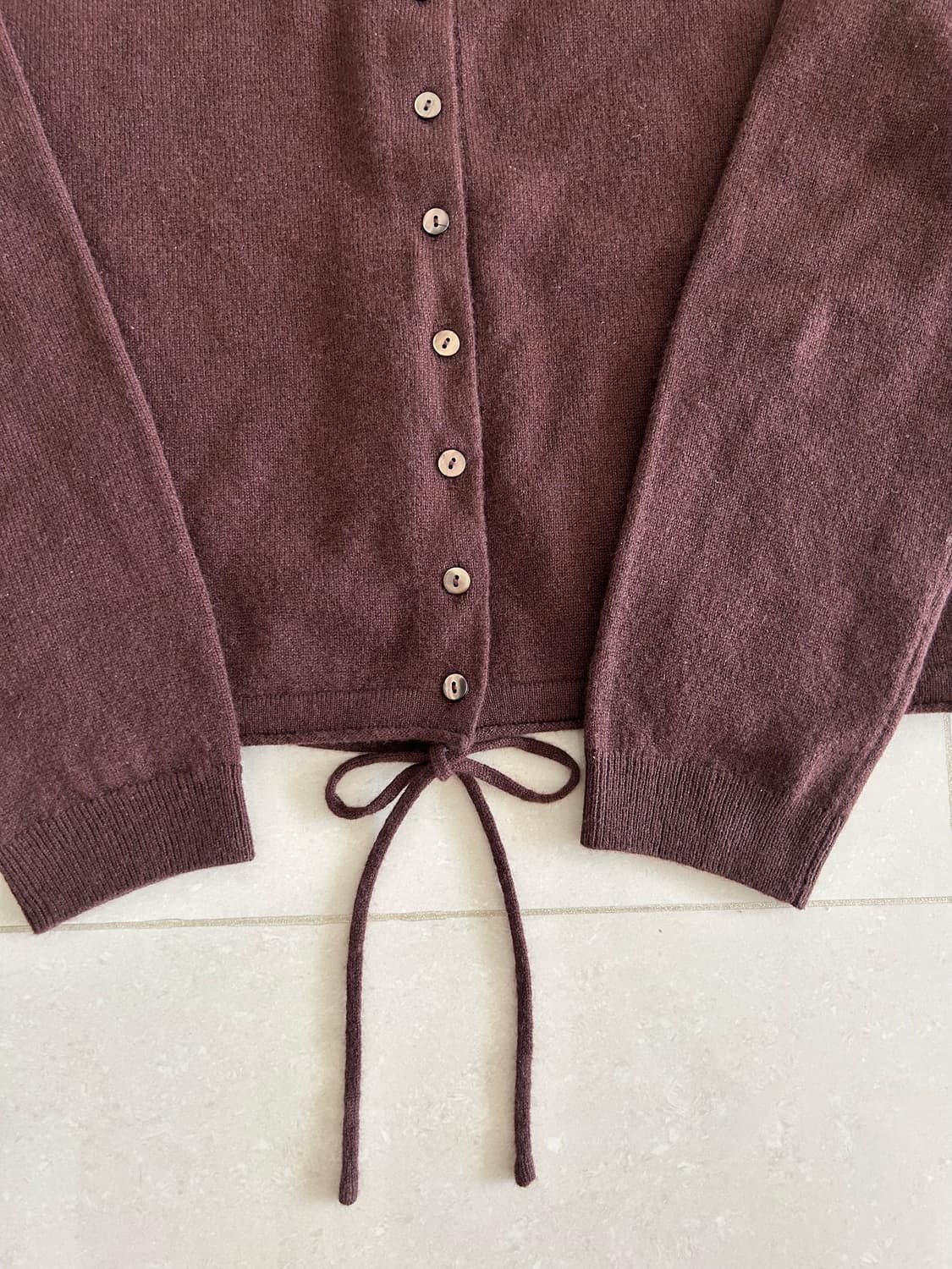 애드아보아 캐시미어100 가디건 상품이미지4