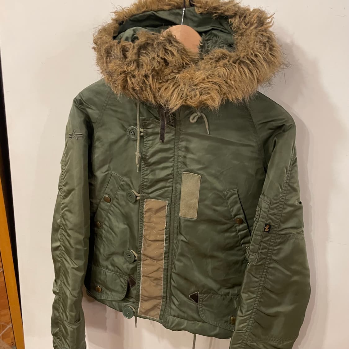 알파인더스트리 리메이크 크롭봄버 S 상품이미지3