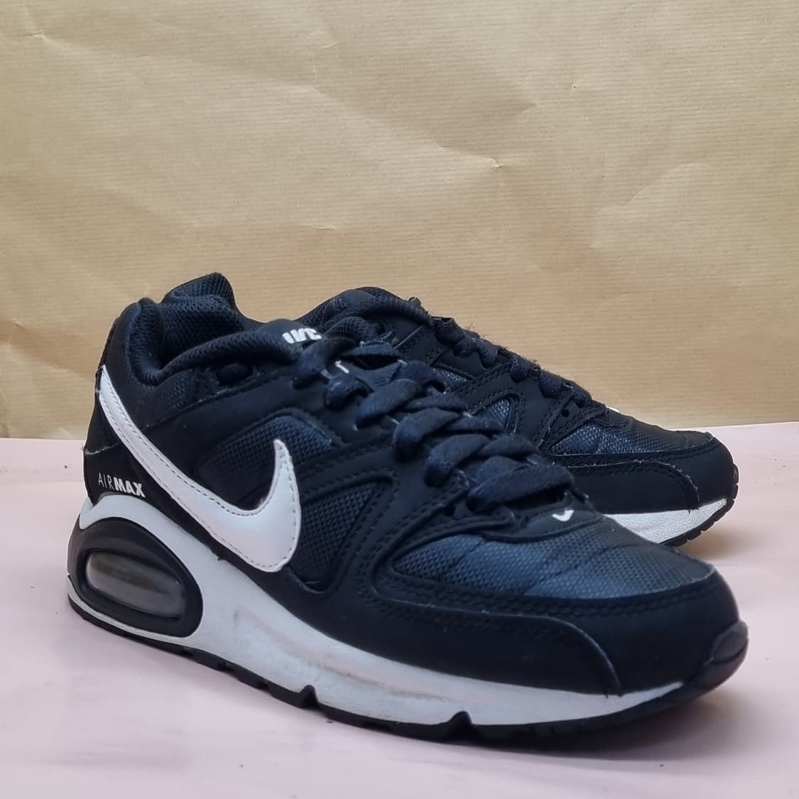 나이키 에어맥스 커맨드 블랙 운동화 230 상품이미지1