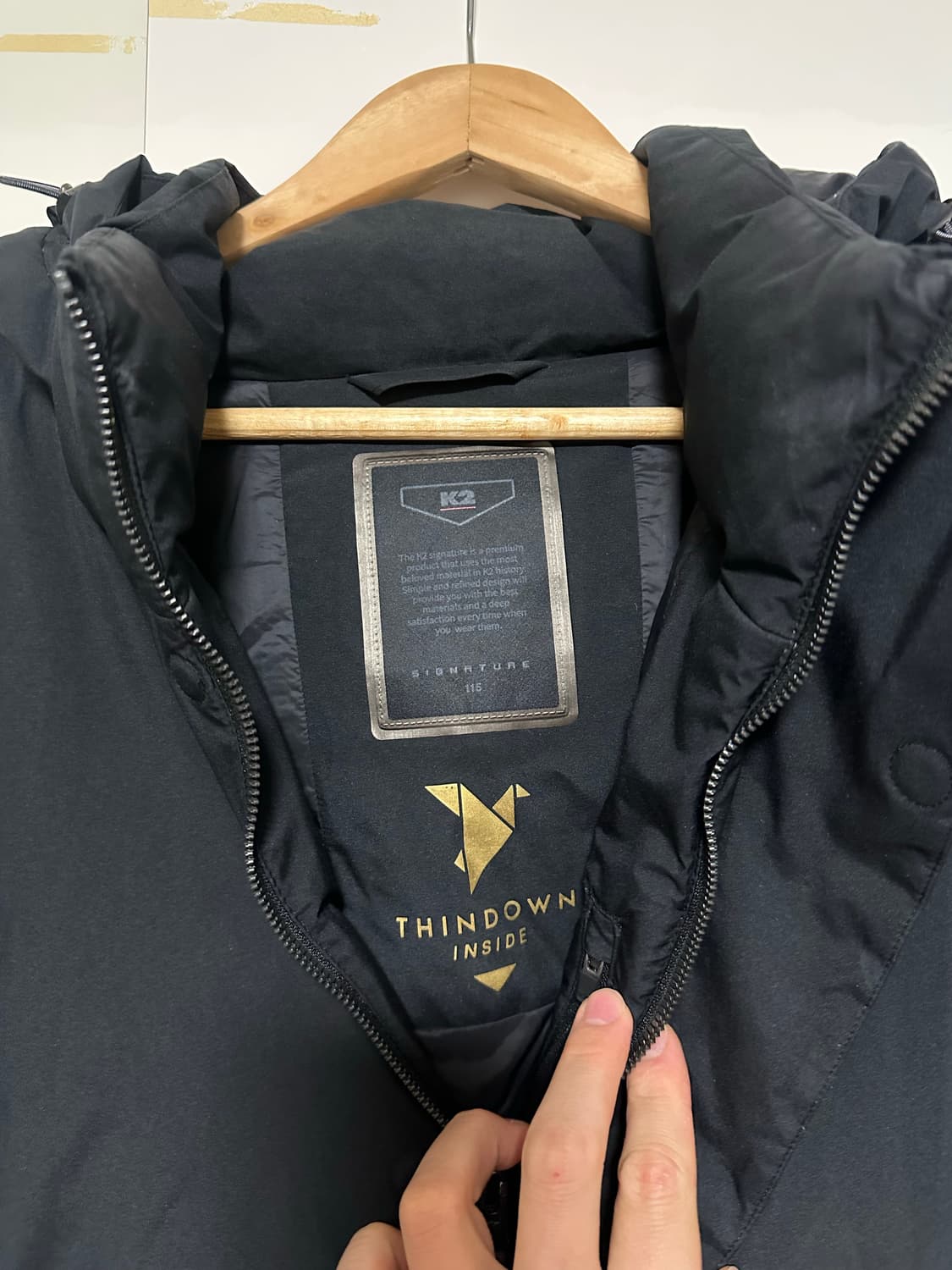 K2 신형 씬 롱패딩 상품이미지2