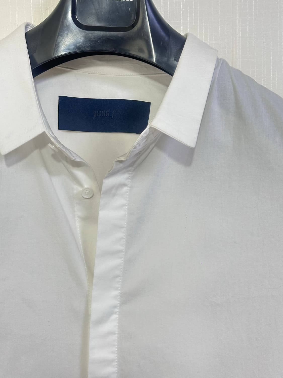 Juun.J 준지 암포켓 오버핏 셔츠 50/화이트 상품이미지3