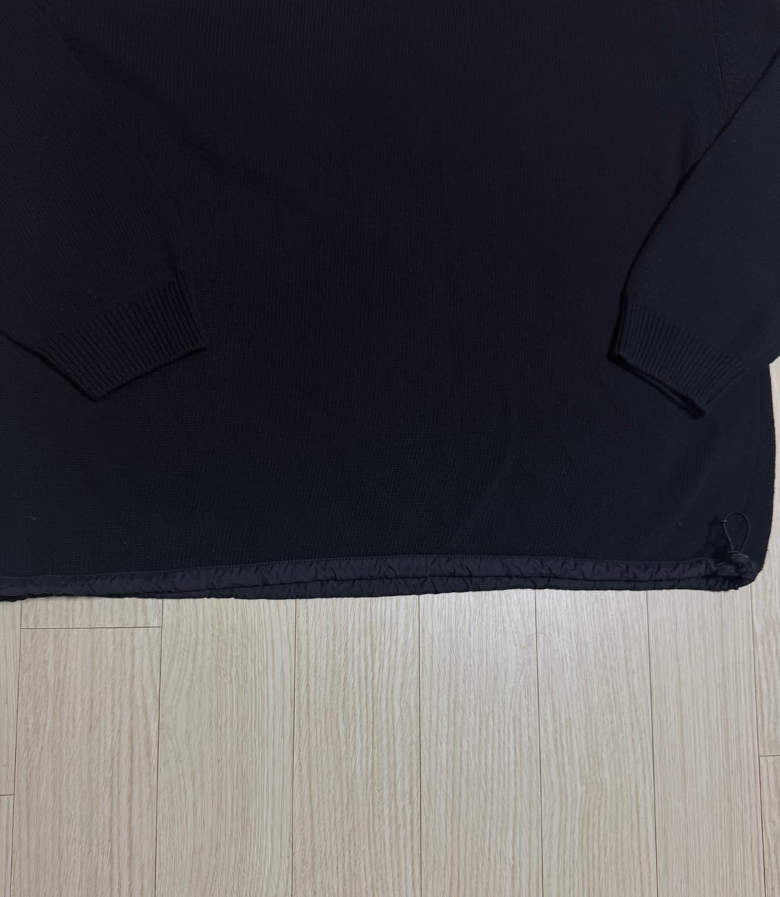 모이프 니트 [AW22]FN CREWNECK KNIT / BLACK 상품이미지2