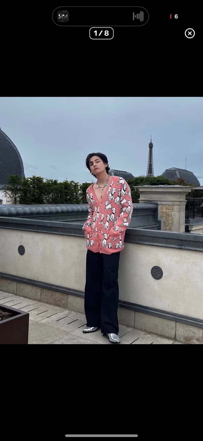 셀린느 달마시안 가디건 By. 에디 슬리먼 상품이미지2