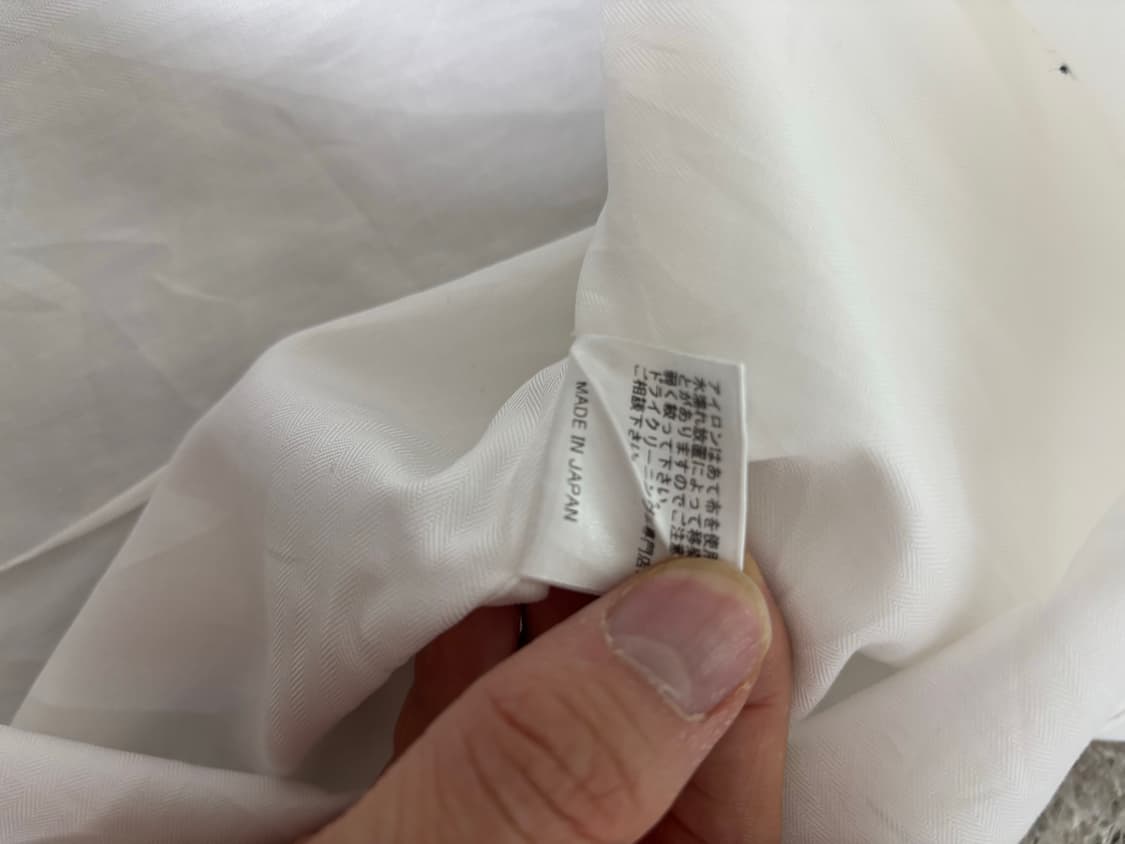 일제 FAIRFAX 흰색 셔츠 사이즈 100-105 상품이미지5