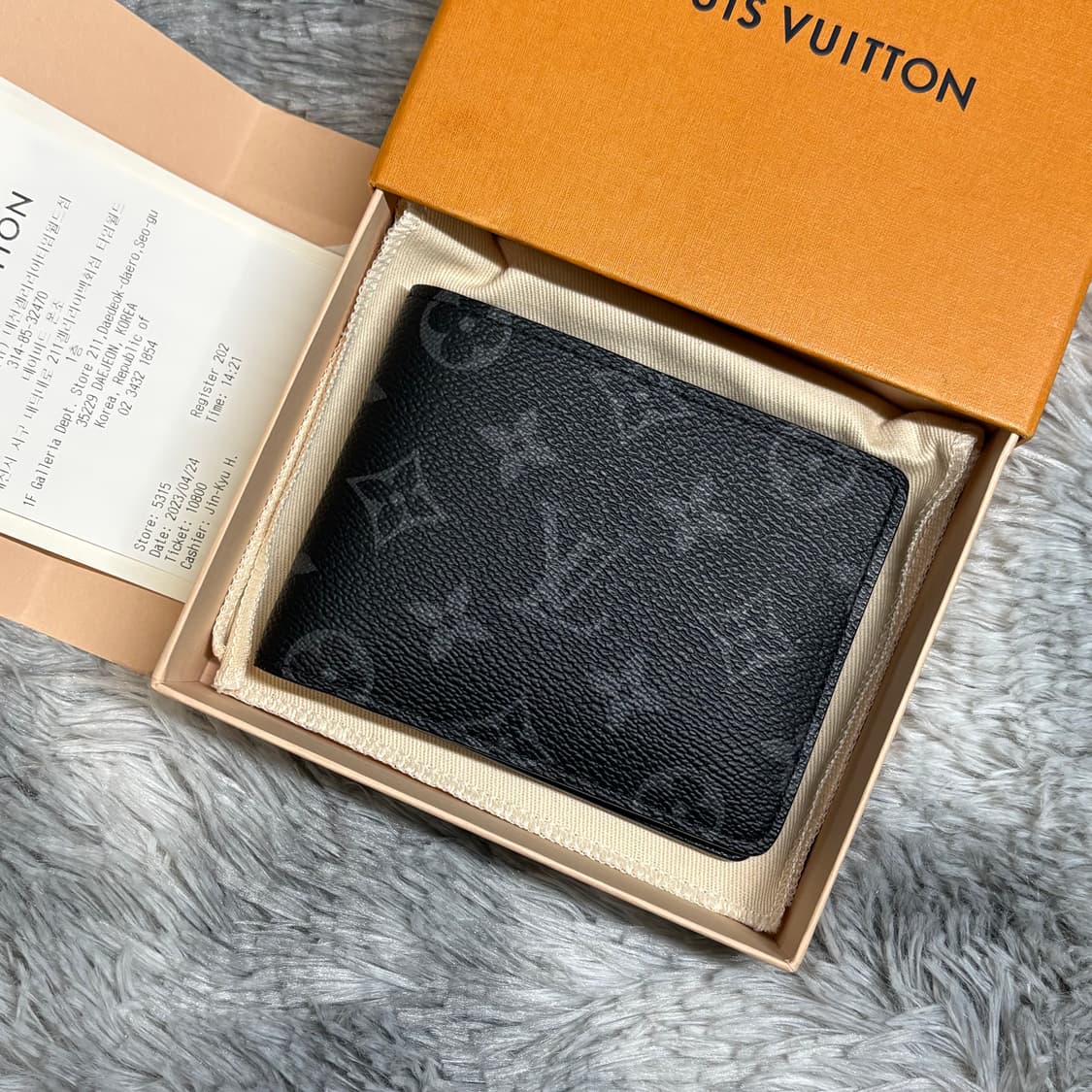 풀구성품 루이비통 이클립스 멀티플월릿 반지갑 상품이미지1