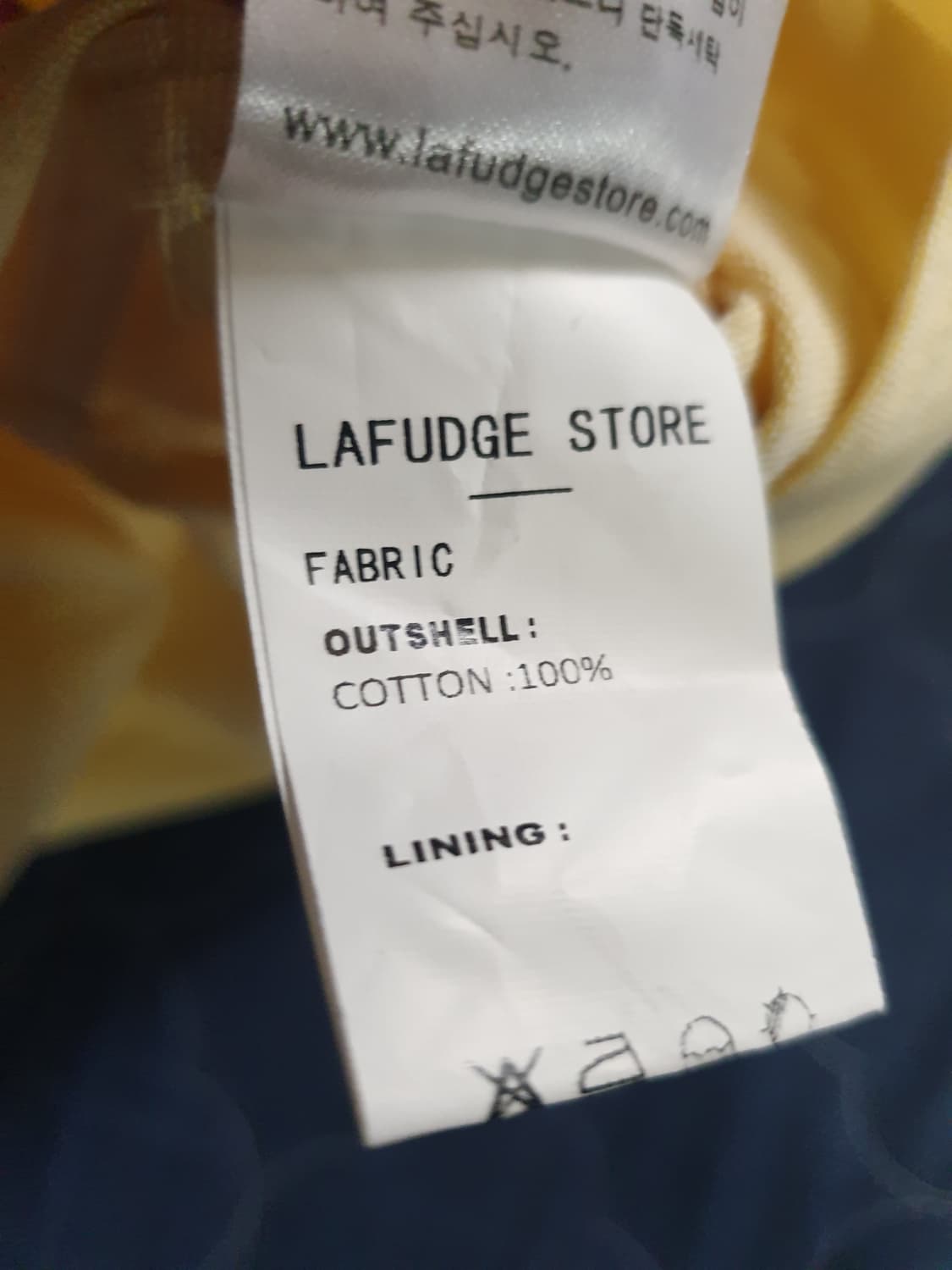 라퍼지스토어 맨 오가닉코튼100% 오버핏 반팔 옥스퍼드 셔츠 레몬 (M) 상품이미지4