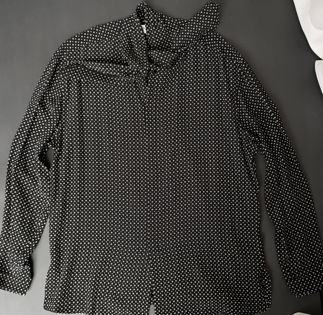 Saint Laurent Polka-dot Print bow  Silk  상품이미지6