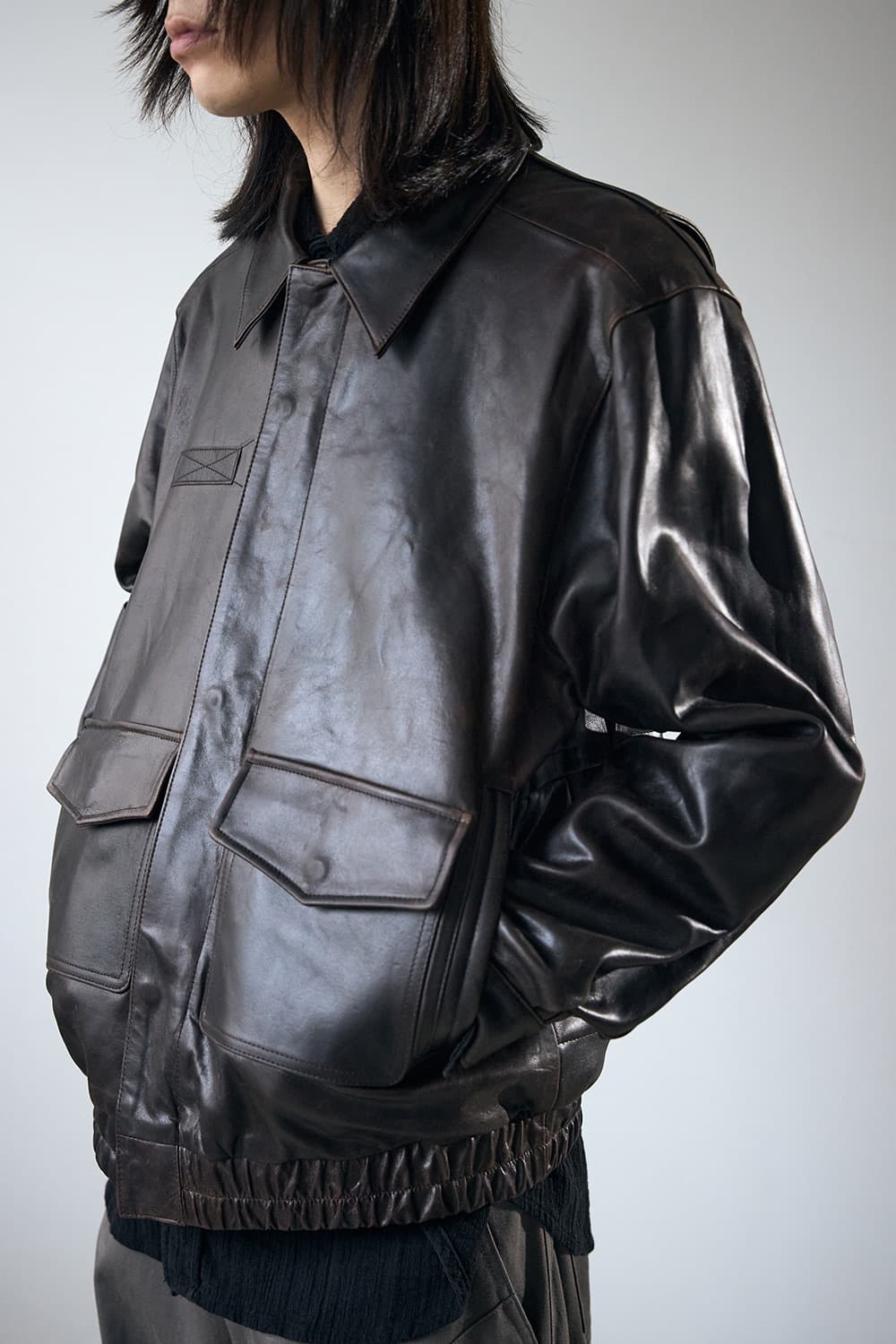 해칭룸  a2 leather jacket 상품이미지2